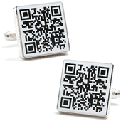 Qr Code Cufflinks