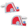Quebec Nordiques Cufflinks