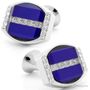 Queen Anne Blue Cufflinks