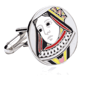 Queen Of Hearts Cufflinks