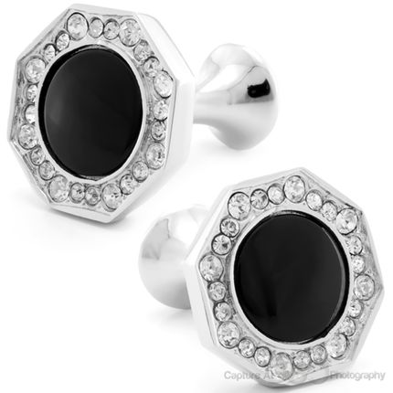 Queen Victoria Black Cufflinks