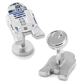 R2D2 Enamel Cufflinks