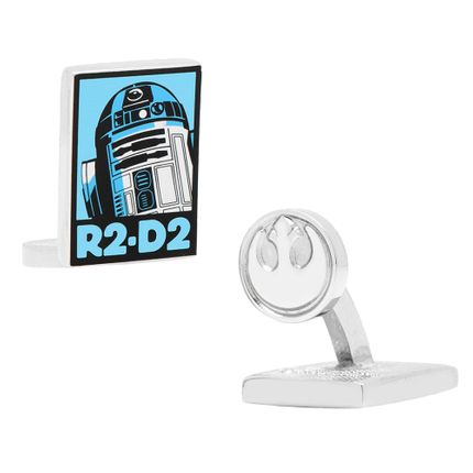 R2D2 Pop Art Poster Cufflinks