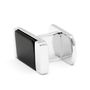 Rectangular Black Flats In Silver Onyx Cufflinks