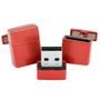 Red 8GB USB Flash Drive Cufflinks