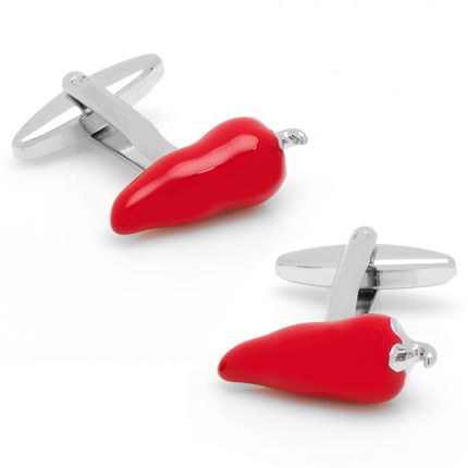 Red Chili Pepper Cufflinks