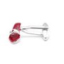 Red Glass Shoes Cufflinks