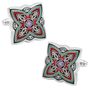 Red Spanish Bloom Cufflinks