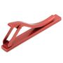 Red Stainless Steel Tie Clip-CLI-OB-RED-TC