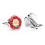 Red Tudor Rose Cufflinks