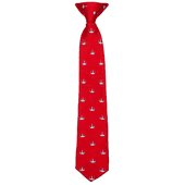 Red X-Wing Boys' Tie