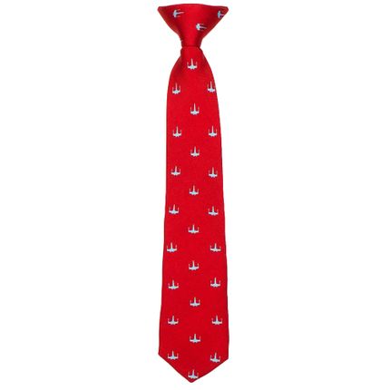 Red X-Wing Boys' Tie