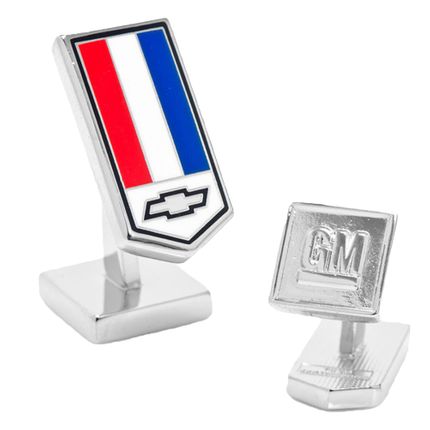 Retro Chevrolet Camaro Logo Cufflinks