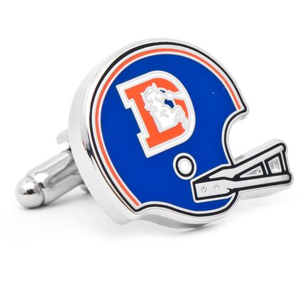 Retro Denver Broncos Cufflinks