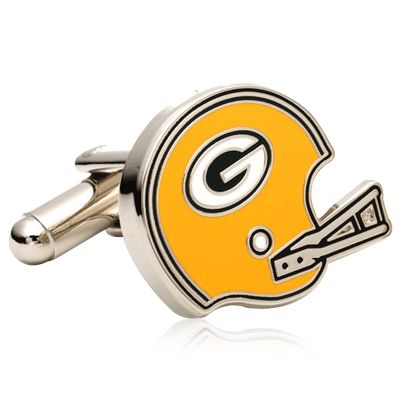 Retro Green Bay Packers Cufflinks