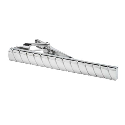Rhodium Plated Tie Bar