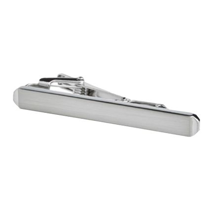 Rhodium Plated Tie Bar