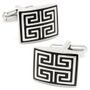 Roman Mosaic Maze Cufflinks