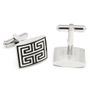 Roman Mosaic Maze Cufflinks