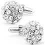 Round Diamond Cz Cufflinks