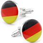 Round German Flag Cufflinks