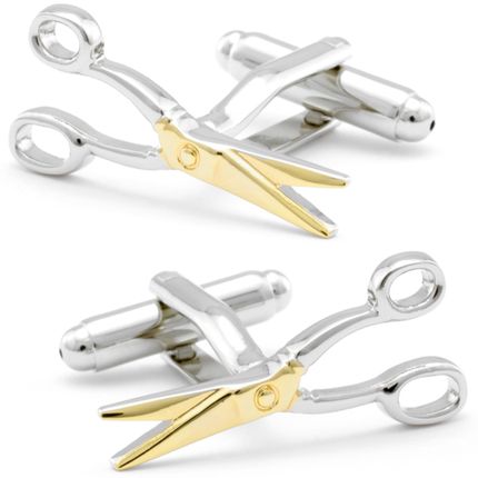 Salon Art Scissor Cufflinks