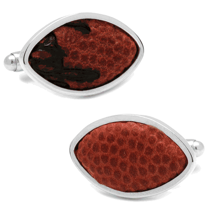 San Diego Chargers Game Used Football Cufflinks