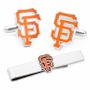 San Francisco Giants Cufflinks And Tie Bar Gift Set