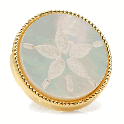 Sand Dollar Lapel Pin