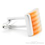 Sandy Orange Beach Cufflinks