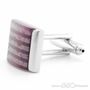 Sandy Purple Beach Cufflinks