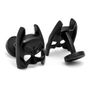 Satin Black Batman Mask Cufflinks