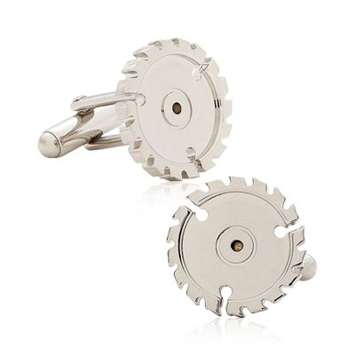 Sawblade Cufflinks