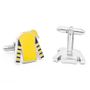 Seattle Slew Jockey Cufflinks