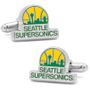 Seattle Supersonics Cufflinks