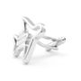 Silver Airplane Cufflinks