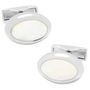 Silver and Mother of Pearl Oval Cufflinks