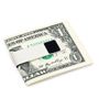 Silver and Onyx Money Clip