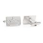 Silver Crown Cufflinks