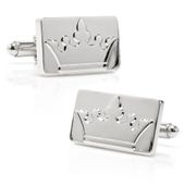 Silver Crown Cufflinks