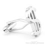 Silver Dollar Sign Cufflinks