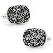 Silver Filigree Cufflinks