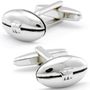 Silver Football Cufflinks