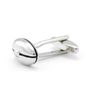 Silver Football Cufflinks