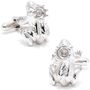 Silver Frog Prince Cufflinks