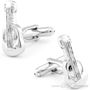 Silver Guitar Cufflinks