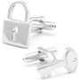 Silver Key Cufflinks
