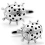 Silver Lady Insect Cufflinks