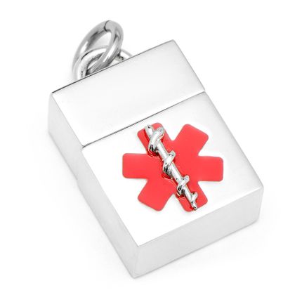 Silver Medical (4GB) USB Pendant