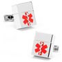 Silver Medical (8GB) USB Cufflinks